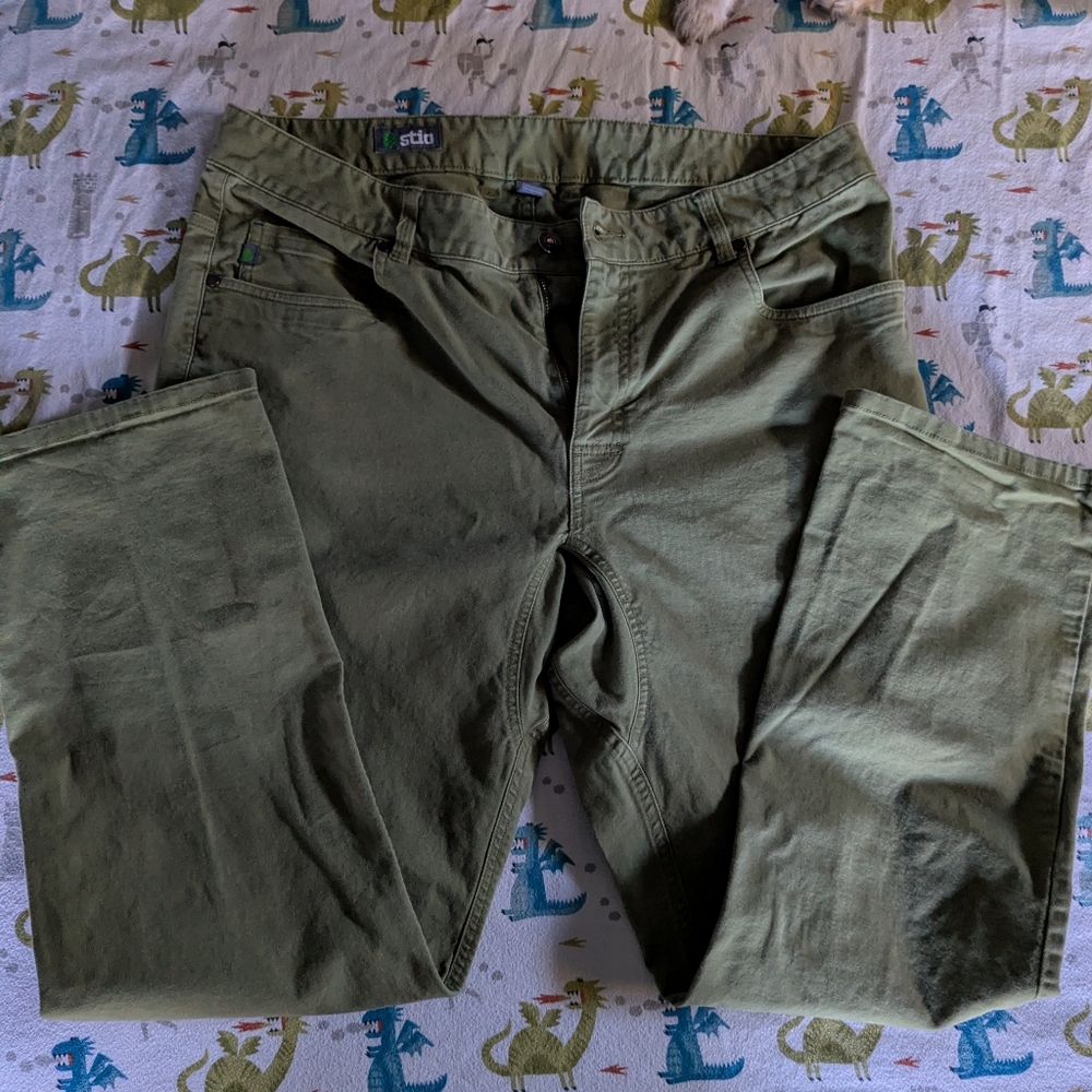 Stio Olive Green Men's Pants